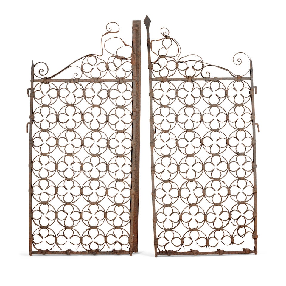 Pair of Wrought Iron Gates, (1 of 1)