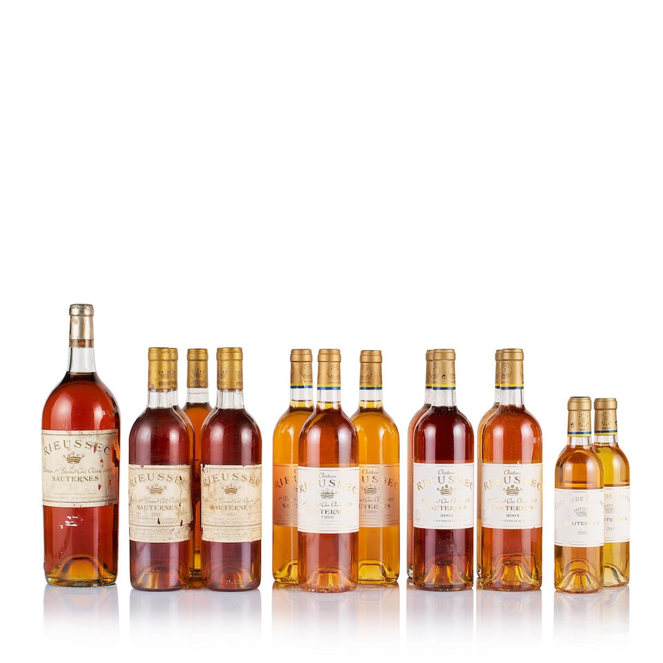 Château Rieussec, Sauternes, 1975, 1982, 1999, 2004 & 2008 (3 x 375ml, 12 x 750ml, 1 x Magnum) - 15
