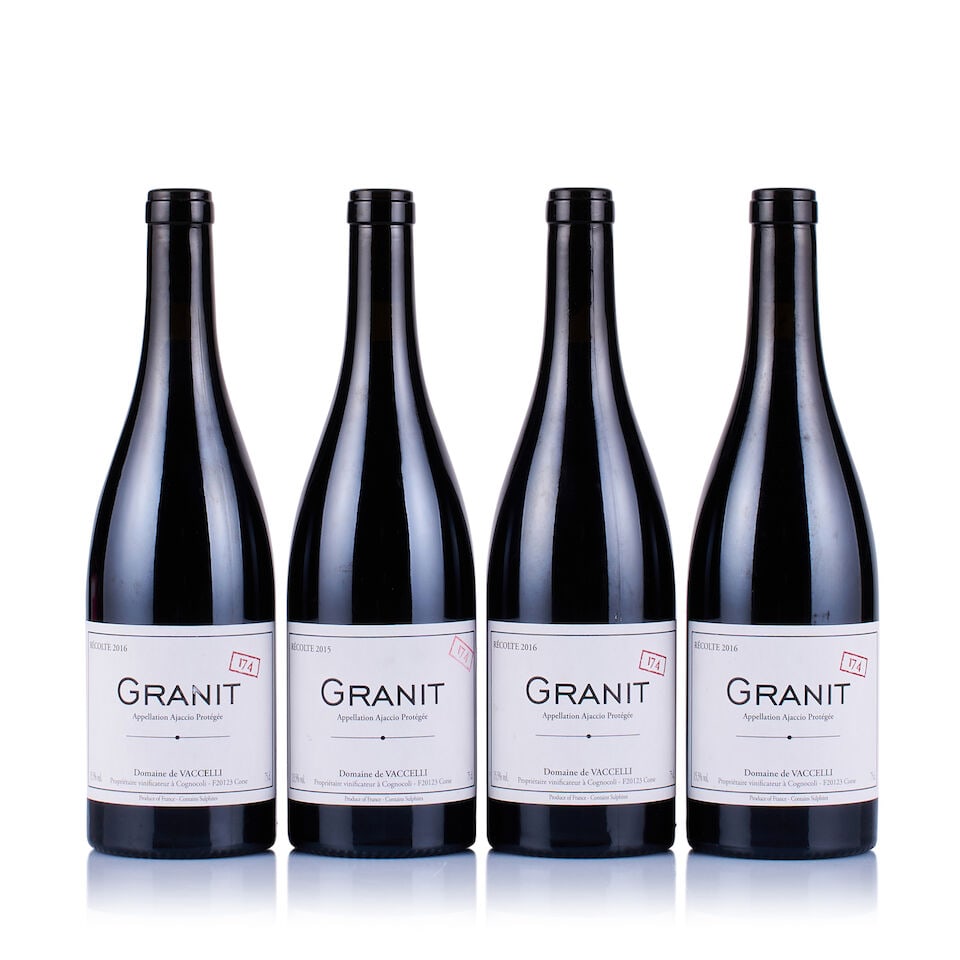 Domaine de Vaccelli, Ajaccio, Granit 174, 2015 & 2016 (4 x 750ml) - 2