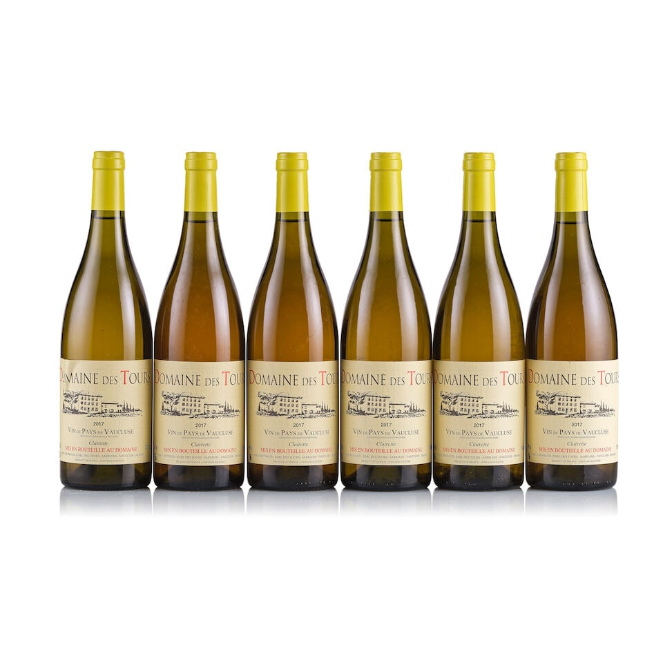 Domaine des Tours, Vin de Pays Vaucluse, Clairette, 2017 (24 x 750ml) - 2