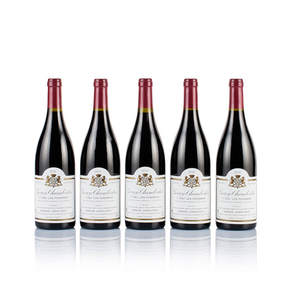 Domaine Joseph Roty, Gevrey-Chambertin 1er Cru, Les Fontenys, 2010 & 2014 (9 x 750ml) - 2