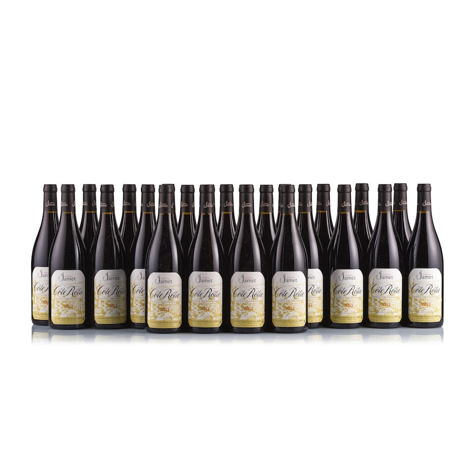 Domaine Jamet, Côte-Rôtie, 2013 (24 x 750ml): Domaine Jamet, Côte-Rôtie, 2013 (24 x 750ml) Region: Rhone Valley Fill Level: excellent Capsule: ok Cork: ok Label: good appearance Packaging: neutral carton This lot is subject to the follo