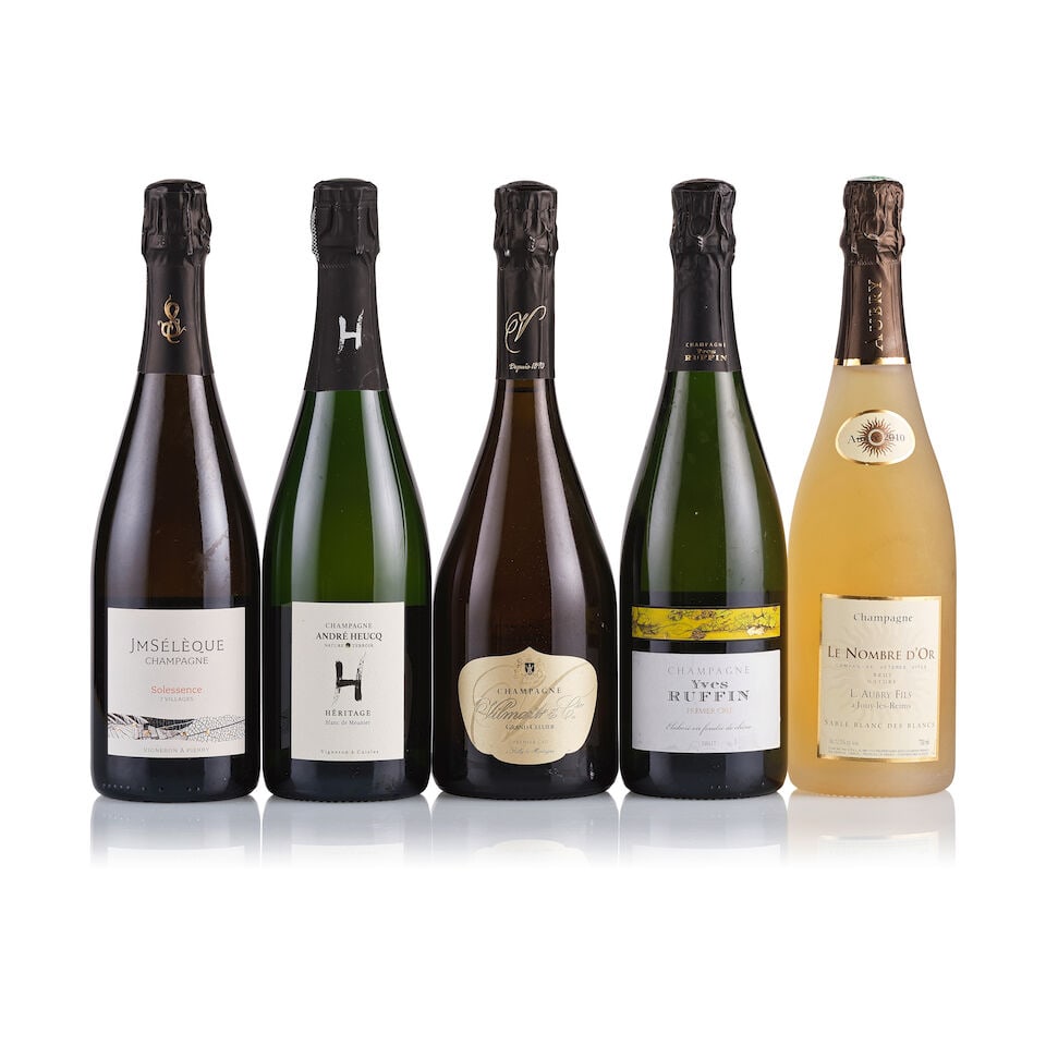 Mixed Lot of Champagne (5 x 750ml) (1 of 1)