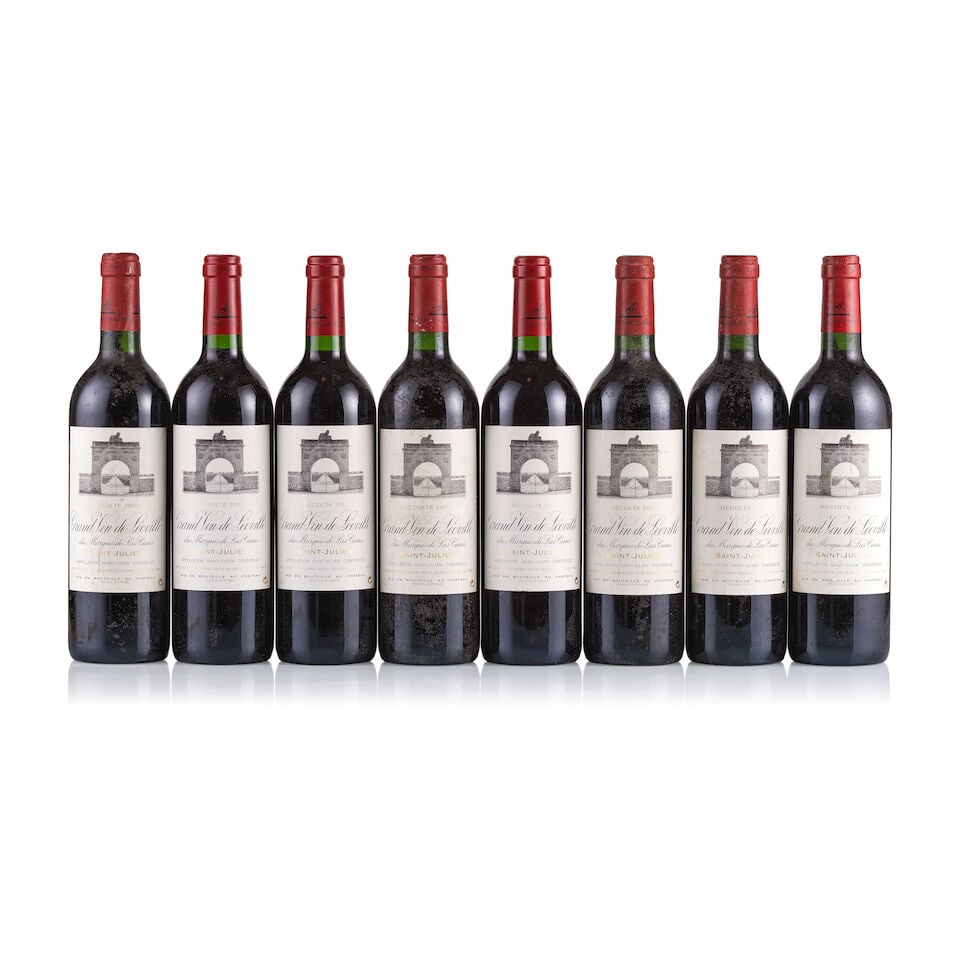 Château Léoville Las Cases, Saint-Julien, Grand Cru Classé, 2001 (8 x 750ml) (1 of 1)