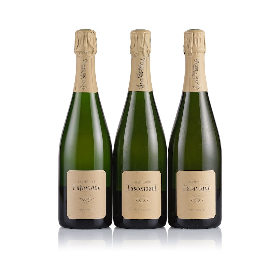 Mixed Lot of Champagne Mouzon Leroux, Grand Cru (3 x 750ml) (1 of 1)