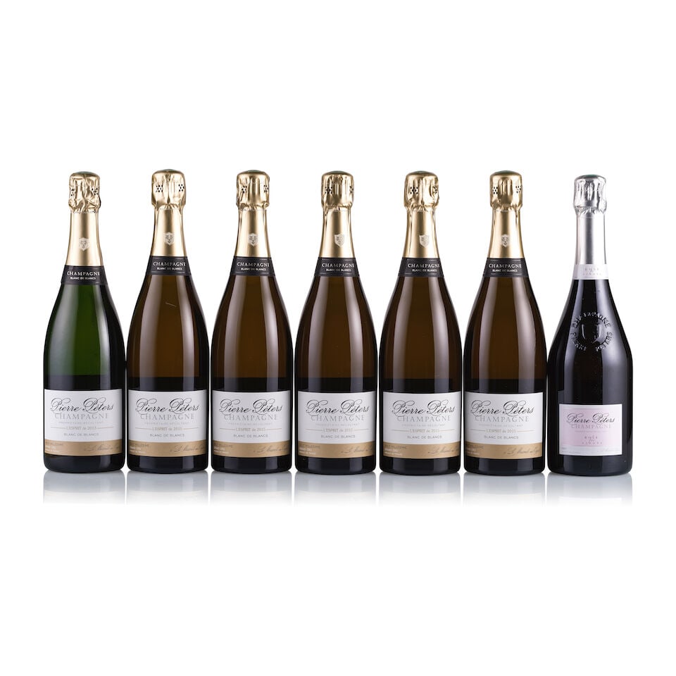 Mixed Lot of Champagne Pierre Peters, Non-Vintage, 2013 & 2015 (7 x 750ml) (1 of 1)