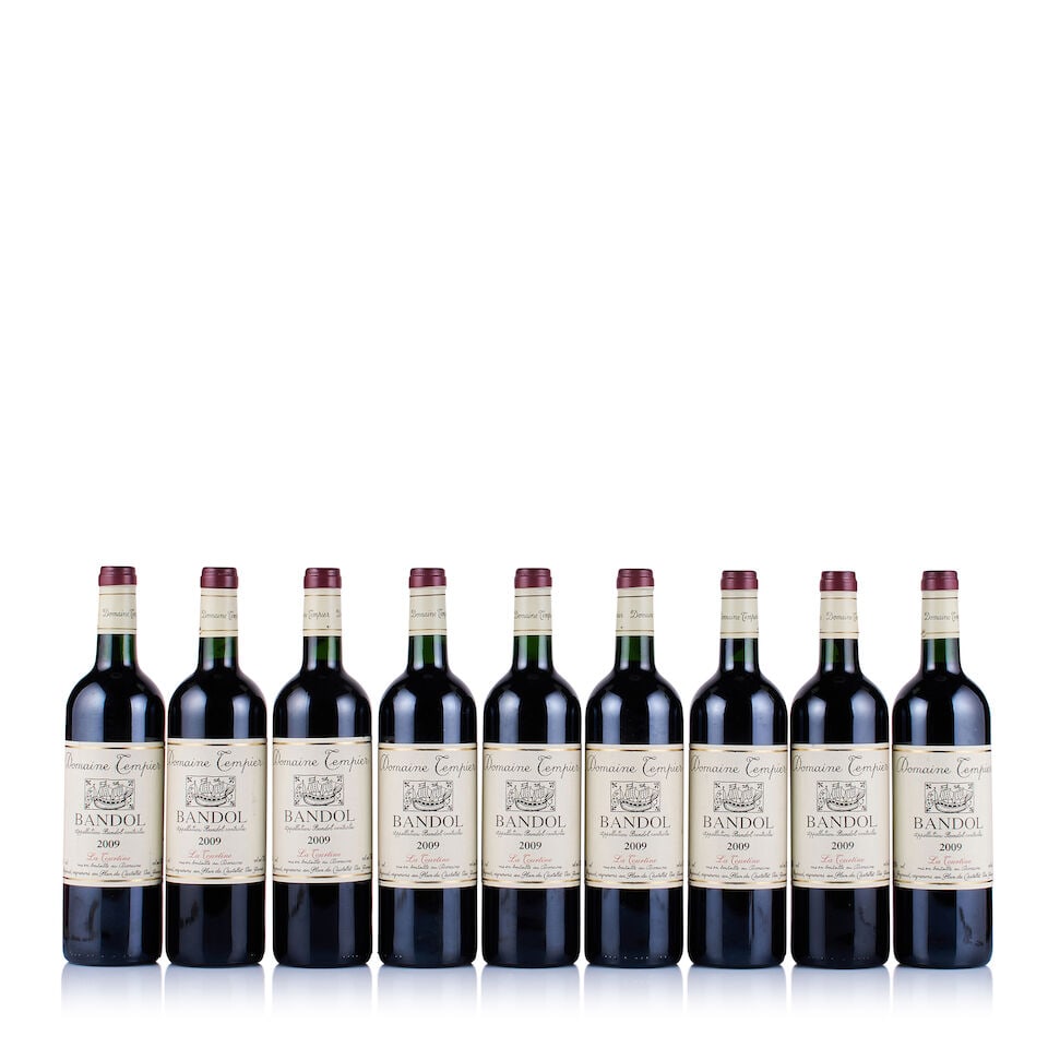 Domaine Tempier, Bandol, La Tourtine, 2009 (12 x 750ml): Domaine Tempier, Bandol, La Tourtine, 2009 (12 x 750ml) Region: Provence Fill Level: into neck Capsule: ok Cork: ok Label: 1x slightly bin-soiled, 1x creased, 10x good appearance Packaging: neutral ca