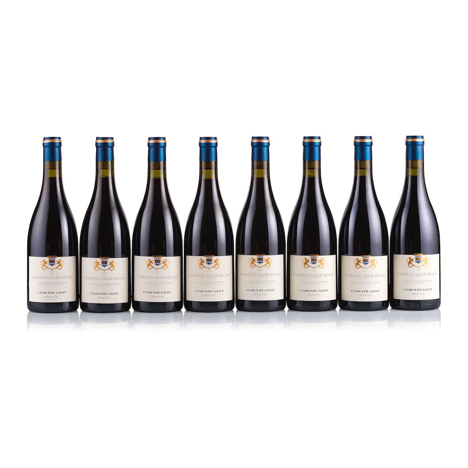 Thibault Liger-Belair, Clos Vougeot Grand Cru, 2013, 2014 & 2015 (8 x 750ml): Thibault Liger-Belair, Clos Vougeot Grand Cru, 2013 (3 x 750ml) Region: Burgundy Fill Level: good Capsule: ok Cork: ok Label: good appearance Thibault Liger-Belair, Clos Vougeot Grand Cru, 2014 (2