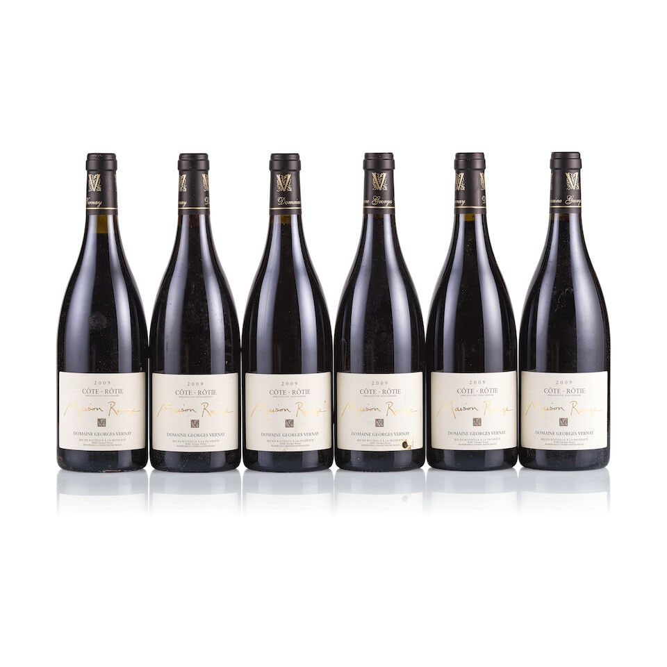 Domaine Georges Vernay, Côte-Rôtie, Maison Rouge, 2005, 2008 & 2009 (14 x 750ml) - 2