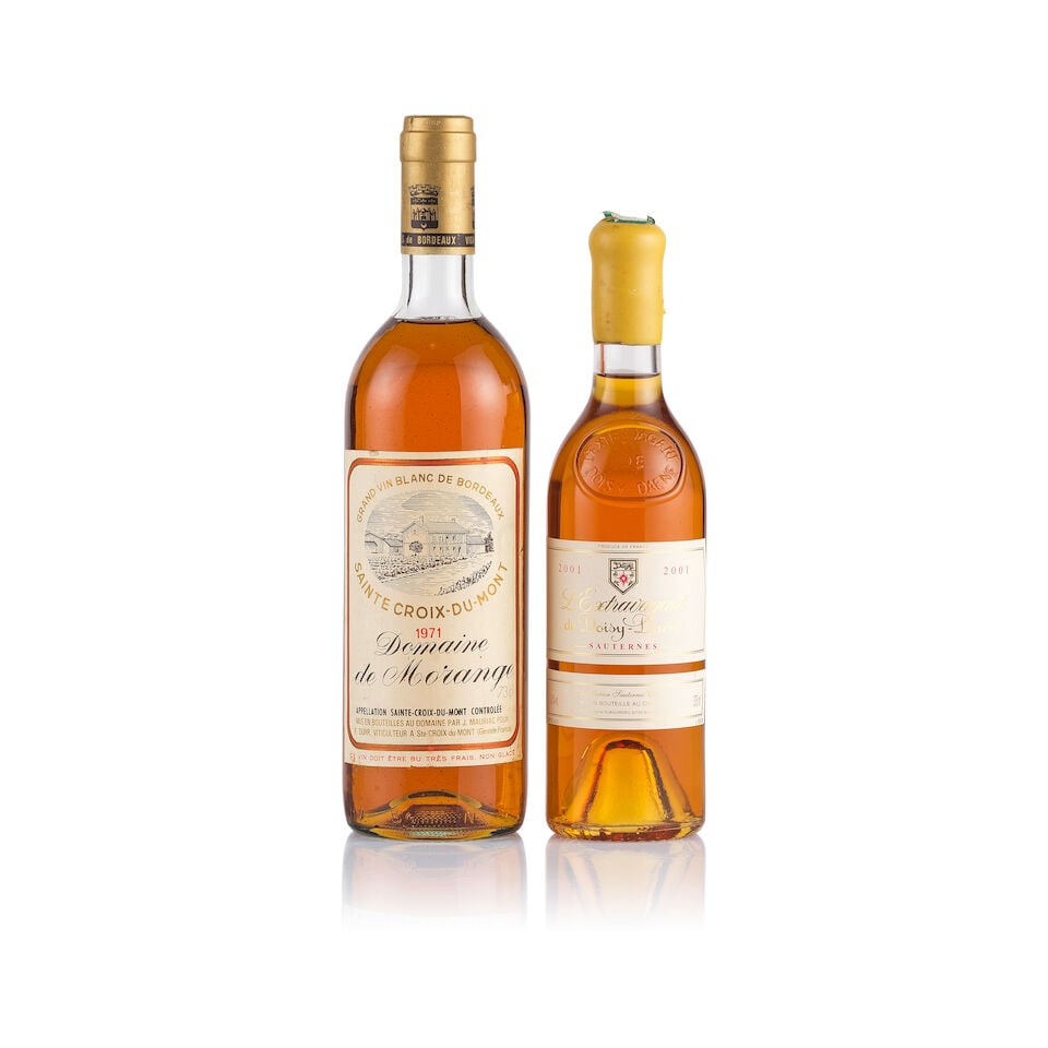Mixed Lot of Sauternes, 1971 & 2001 (1 x 375ml & 1 x 730ml) (1 of 1)