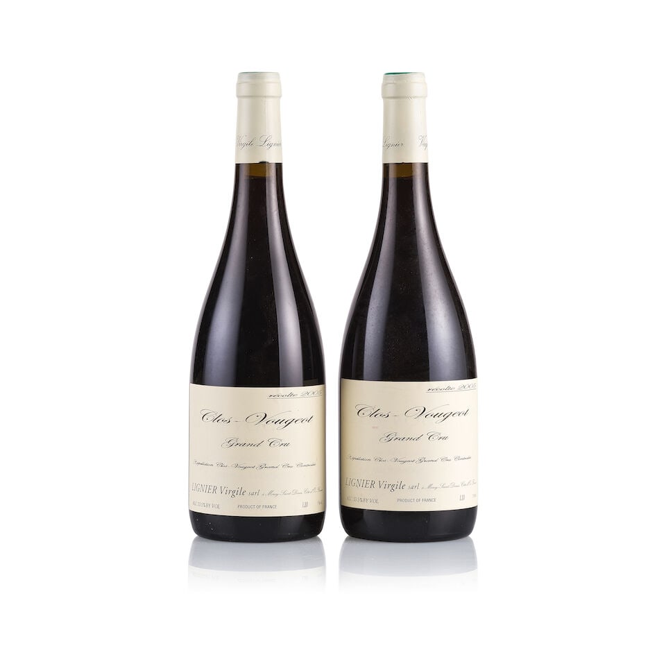 Virgile Lignier, Clos Vougeot, 2005 (2 x 750ml) (1 of 1)