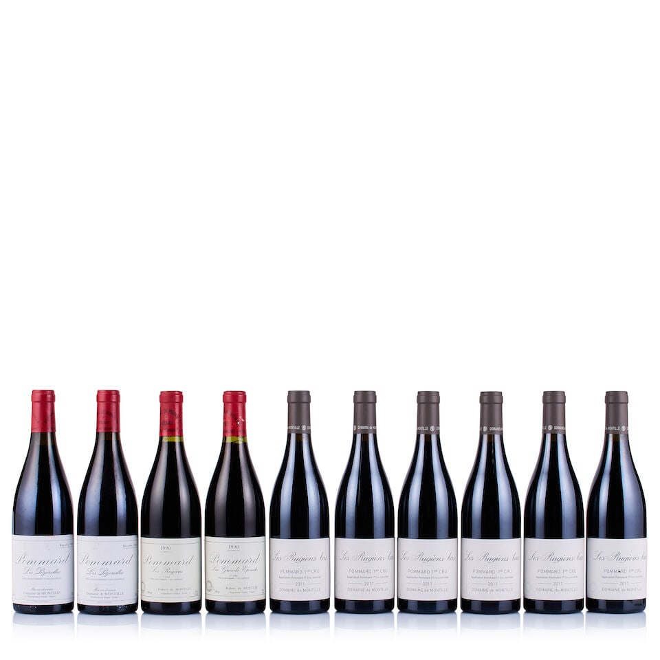 Mixed Lot of Domaine de Montille, 1990, 2000, 2006 & 2011 (10 x 750ml) (1 of 1)