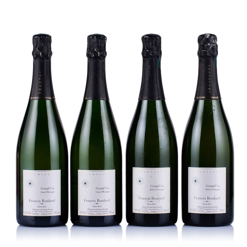 Mixed Lot of Champagne Francis Boulard, Grand Cru (4 x 750ml) (1 of 1)