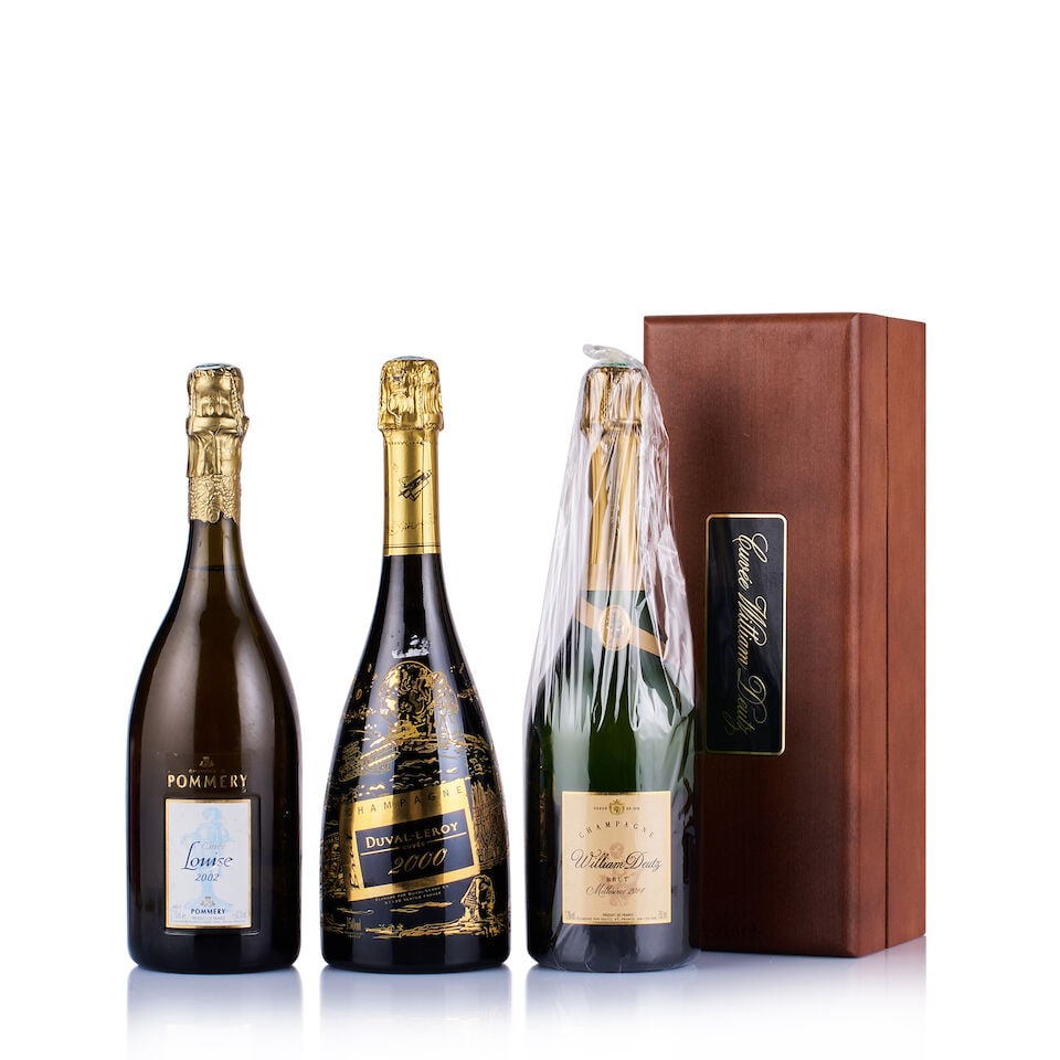 Mixed Lot of Champagne, 2000, 2002 & 2014 (3 x 750ml) (1 of 1)