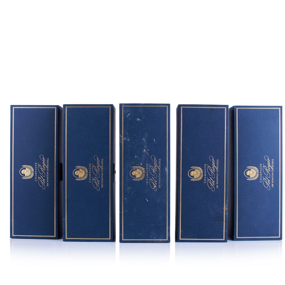 Champagne Pol Roger, Sir Winston Churchill, 2008 (5 x 750ml) (1 of 2)