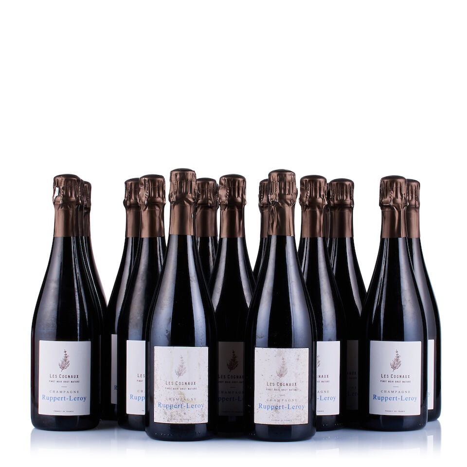 Champagne Ruppert-Leroy, Les Cognaux (19 x 750ml): Champagne Ruppert-Leroy, Les Cognaux (2 x 750ml) Region: Champagne Fill Level: excellent Capsule: ok Cork: ok Label: good appearance Champagne Ruppert-Leroy, Les Cognaux (12 x 750ml) Region: