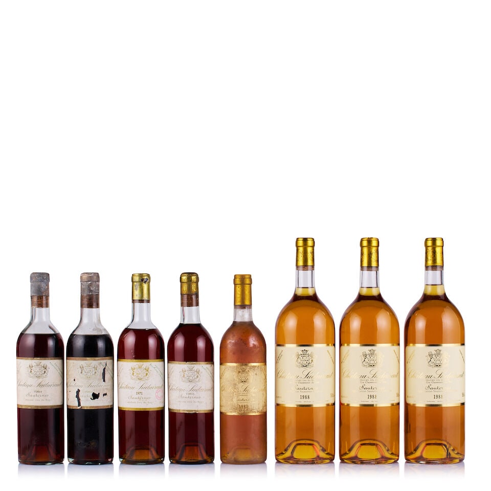 Mixed Lot of Château Suduiraut, 1955, 1964, 1971 & 1988 (5 x 750ml & 3 x Magnum) (1 of 3)