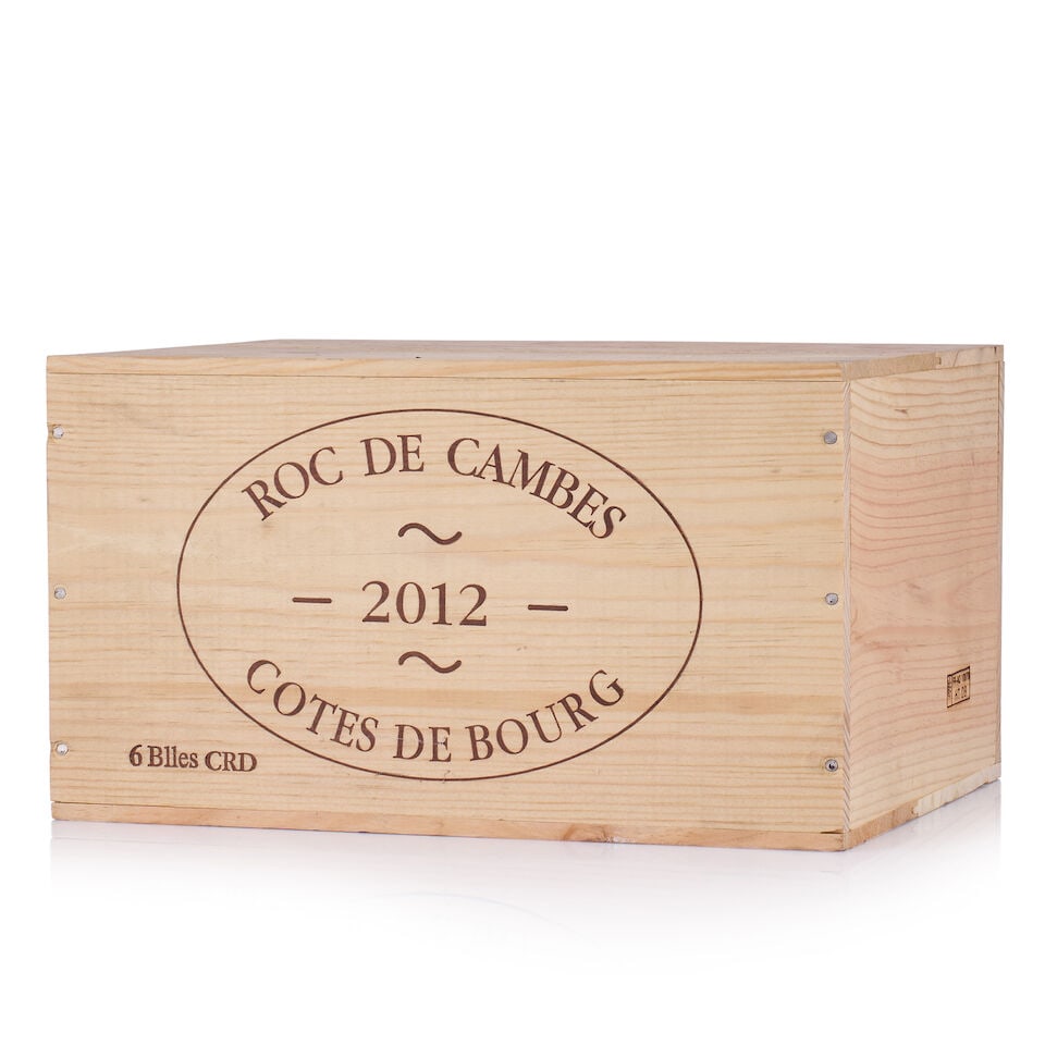 Roc de Cambes, Côtes de Bourg, 2012 (6 x 750ml): Roc de Cambes, Côtes de Bourg, 2012 (6 x 750ml) Region: Bordeaux Packaging: original wooden case Miscellaneous: not open For further information on this lot please visit Bonhams.com For