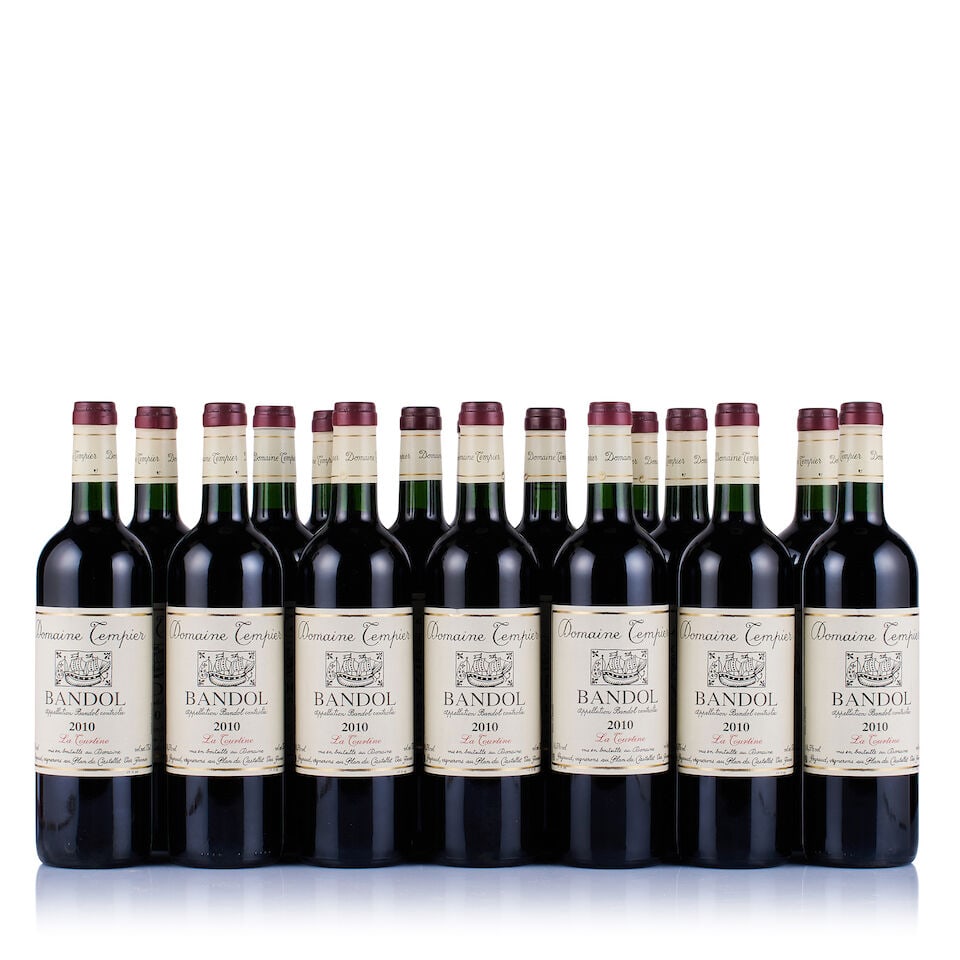 Domaine Tempier, Bandol, La Tourtine, 2010 (16 x 750ml): Domaine Tempier, Bandol, La Tourtine, 2010 (16 x 750ml) Region: Provence Fill Level: into neck Capsule: ok Cork: ok Label: 1x lightly damp-affected, 2x lightly bin-soiled, 6x good