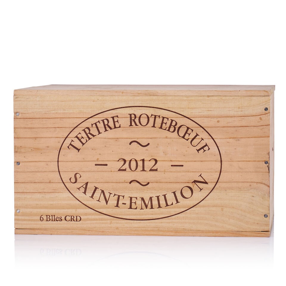 Tertre Roteboeuf, Saint-Emilion Grand Cru, 2012 (6 x 750ml): Tertre Roteboeuf, Saint-Emilion Grand Cru, 2012 (6 x 750ml) Region: Bordeaux Packaging: original wooden case Miscellaneous: not open For further information on this lot please visit