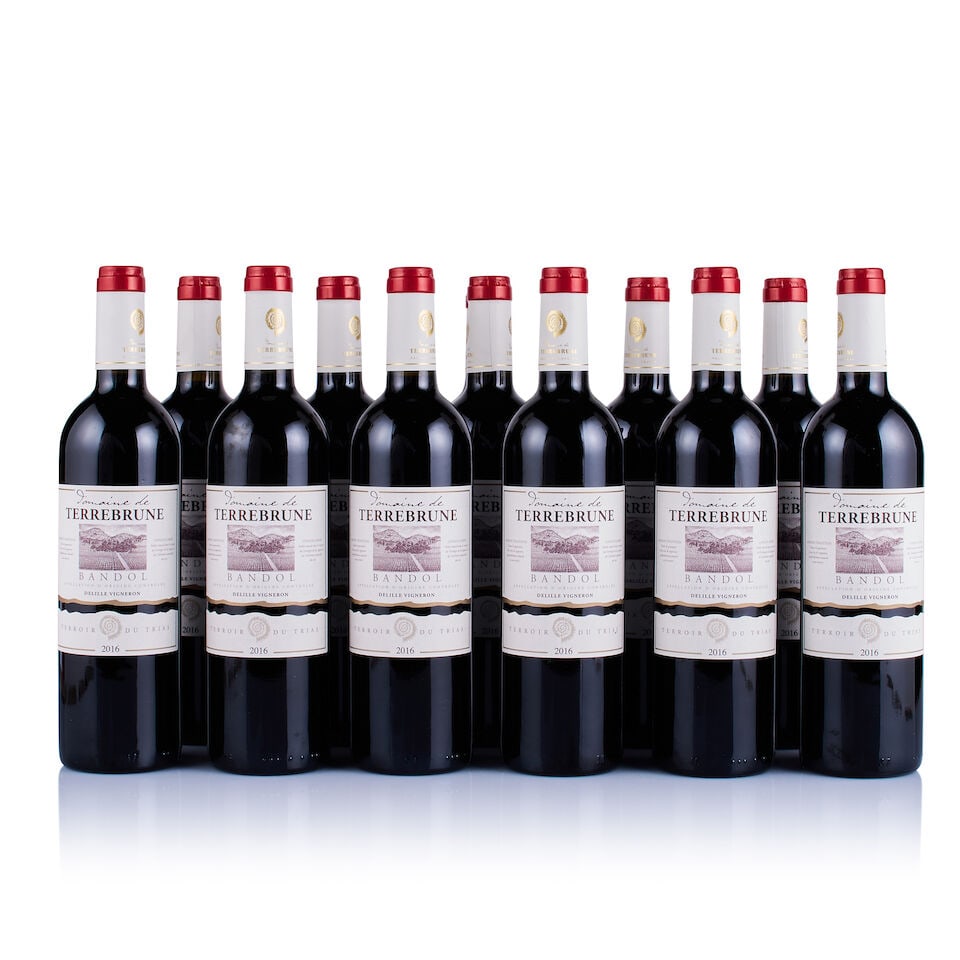 Domaine de Terrebrune, Bandol, Red, 2016 (12 x 750ml): Domaine de Terrebrune, Bandol, Red, 2016 (12 x 750ml) Region: Provence Fill Level: excellent Capsule: ok Cork: ok Label: good appearance Packaging: 2x original cartons For further information on this