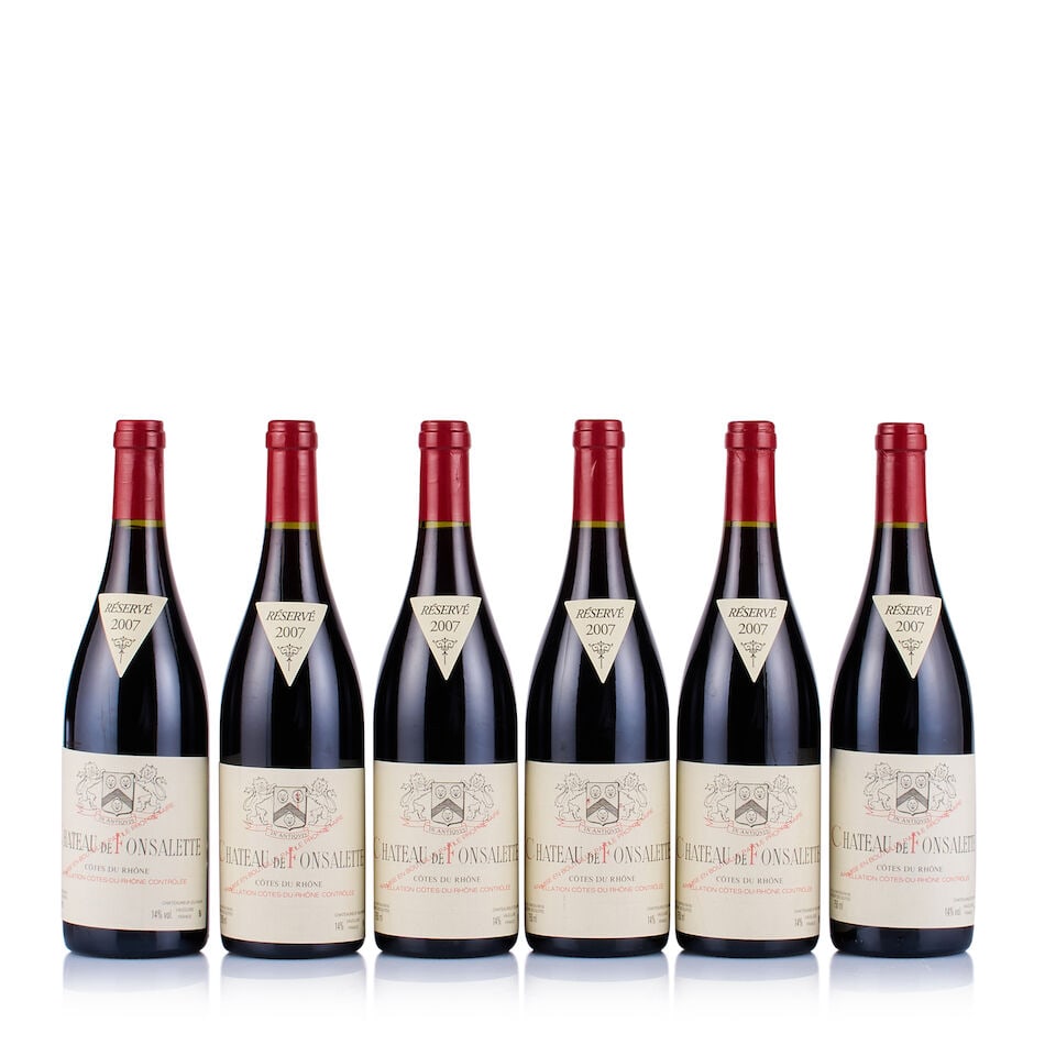 Château de Fonsalette, Côtes du Rhône, 2007 (6 x 750ml) (1 of 1)