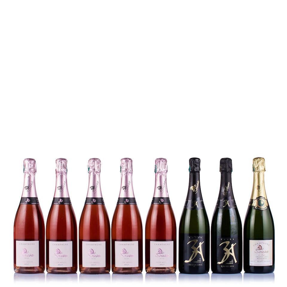 Mixed Lot of Champagne De Sousa (8 x 750ml) (1 of 1)