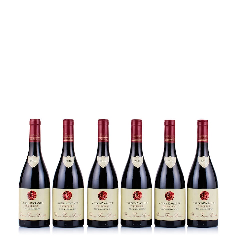 Nicole Lamarche, Vosne-Rosmanée 1er Cru, Les Malconsorts, 2010 (6 x 750ml): Nicole Lamarche, Vosne-Rosmanée 1er Cru, Les Malconsorts, 2010 (6 x 750ml) Region: Burgundy Fill Level: excellent Capsule: ok Cork: ok Label: 6x lightly bin-soiled Packaging: neutral carton This
