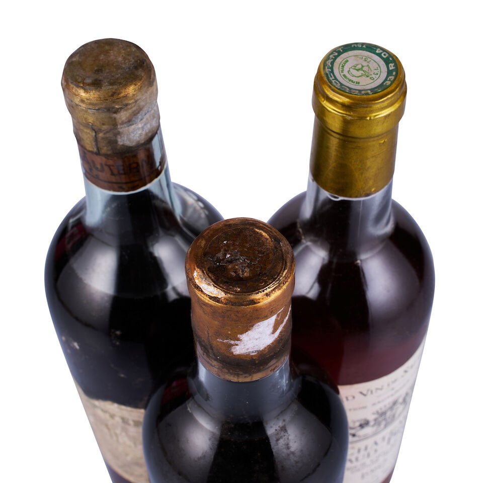 Mixed Lot of Sauternes, 1924, 1959 & 1982 (3 x 750ml) - 2
