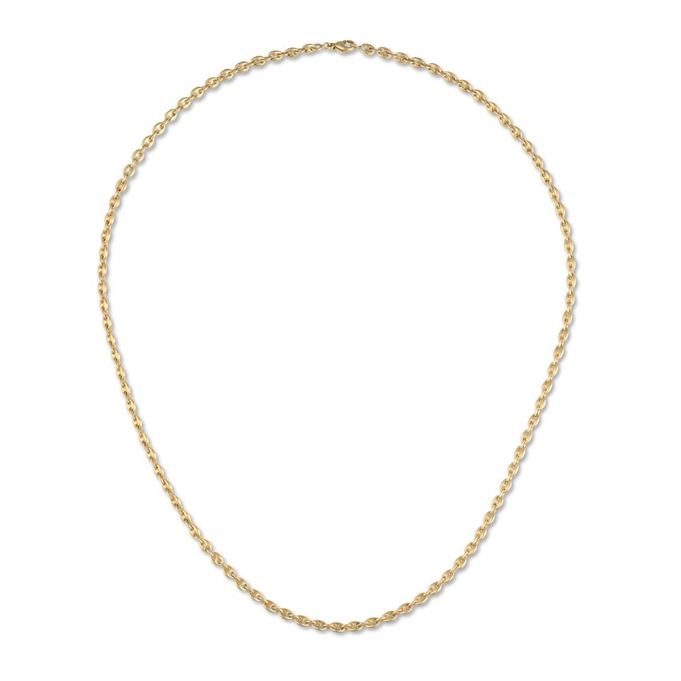 GOLD NECKLACE COLLIER EN OR (1 of 1)