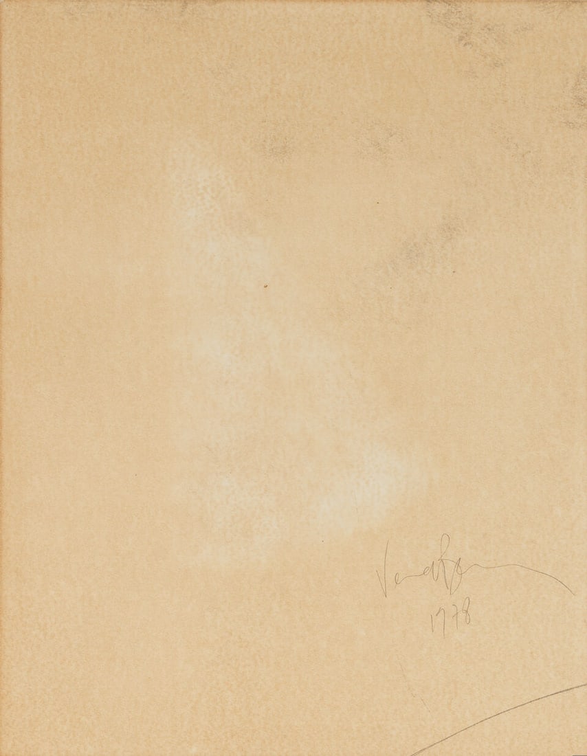 BERNAR VENET (N. 1941) Position of two arcs of 23,5 and 12 degrees 1978 - 2