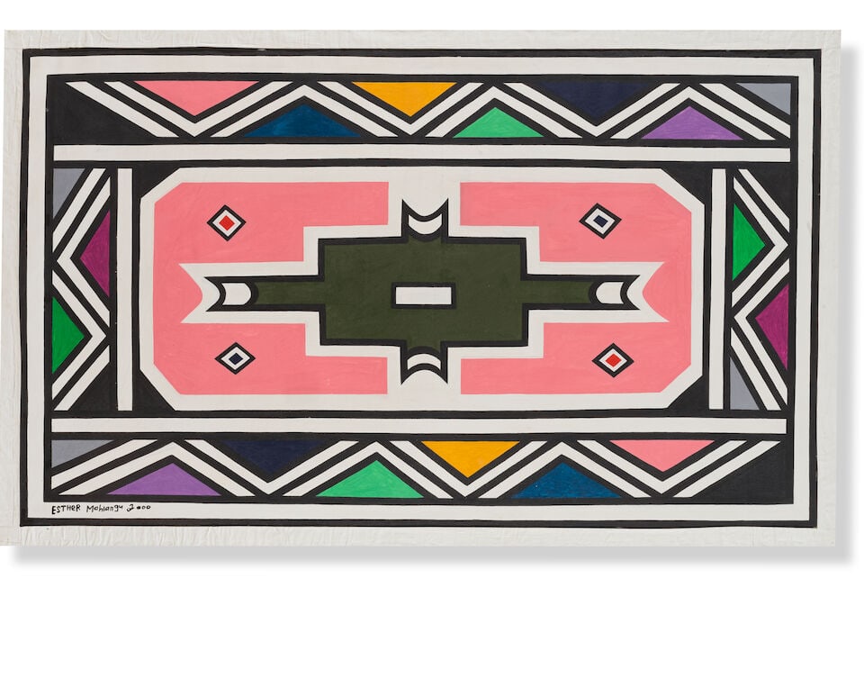 ESTHER MAHLANGU (N. 1935) Sans titre 2000 (1 of 2)