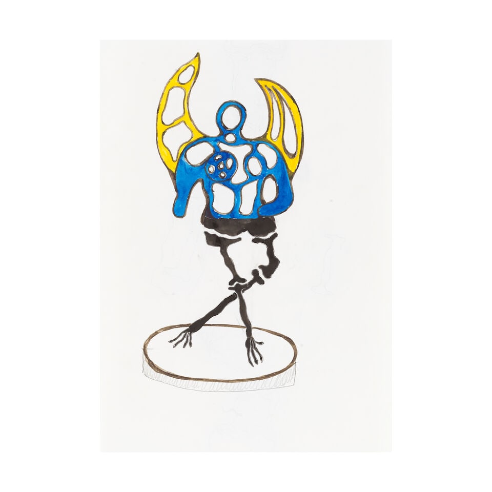 NIKI DE SAINT PHALLE (1930-2002) Sans titre Trois œuvres circa 1985-1990 - 5