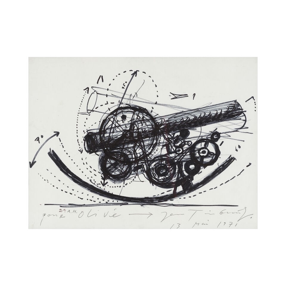 JEAN TINGUELY (1925-1991) Sans titre 1971 (1 of 2)