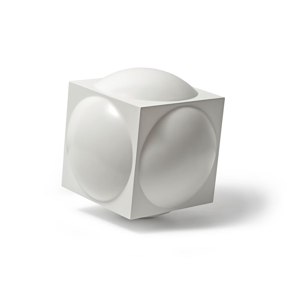 CHANNA HORWITZ (1932-2013) Cube Inside the Ball (or Ball Inside the Cube) 1968-2015 (1 of 1)