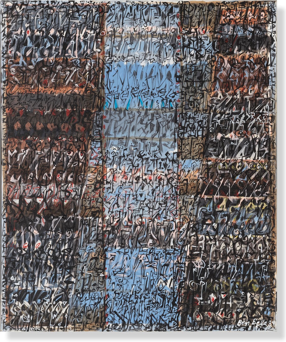 MAHJOUB BEN BELLA (1946-2020) Sans titre 1989 (1 of 1)