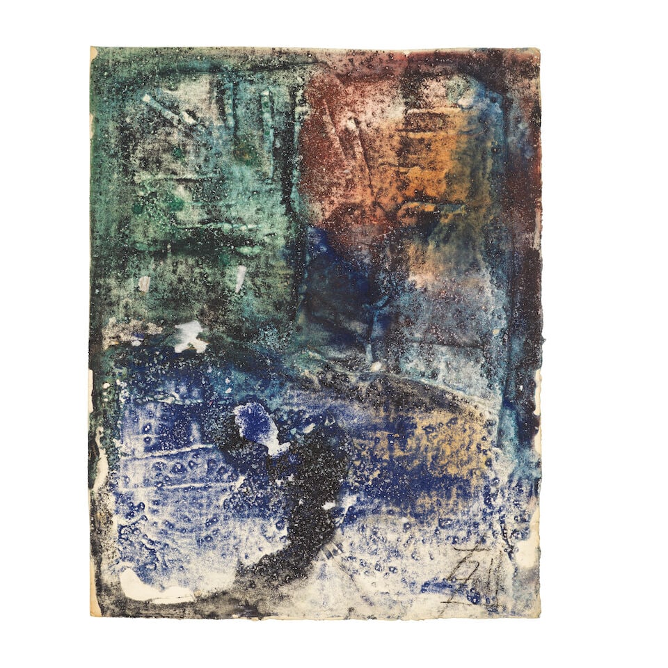 KOKUTA SUDA (1906-1990) Sans titre circa 1959 (1 of 2)