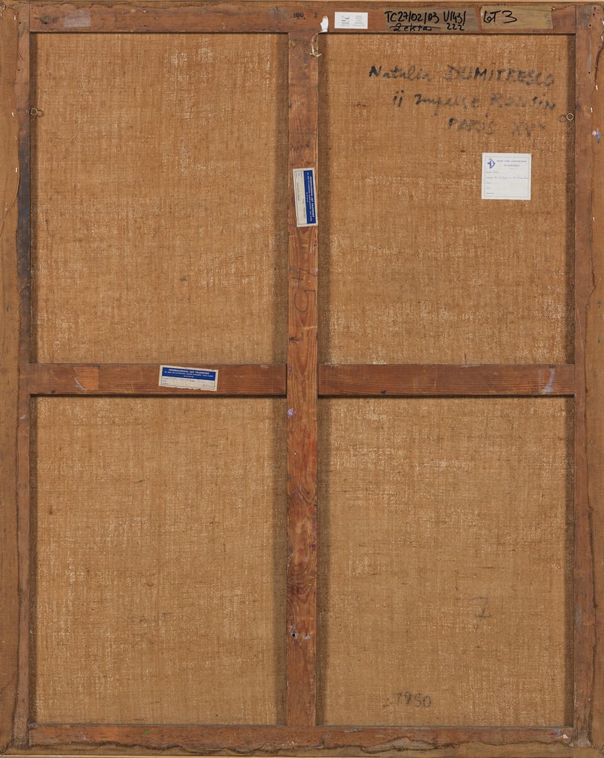 NATALIA DUMITRESCO (1915-1997) Sans titre 1950 - 2