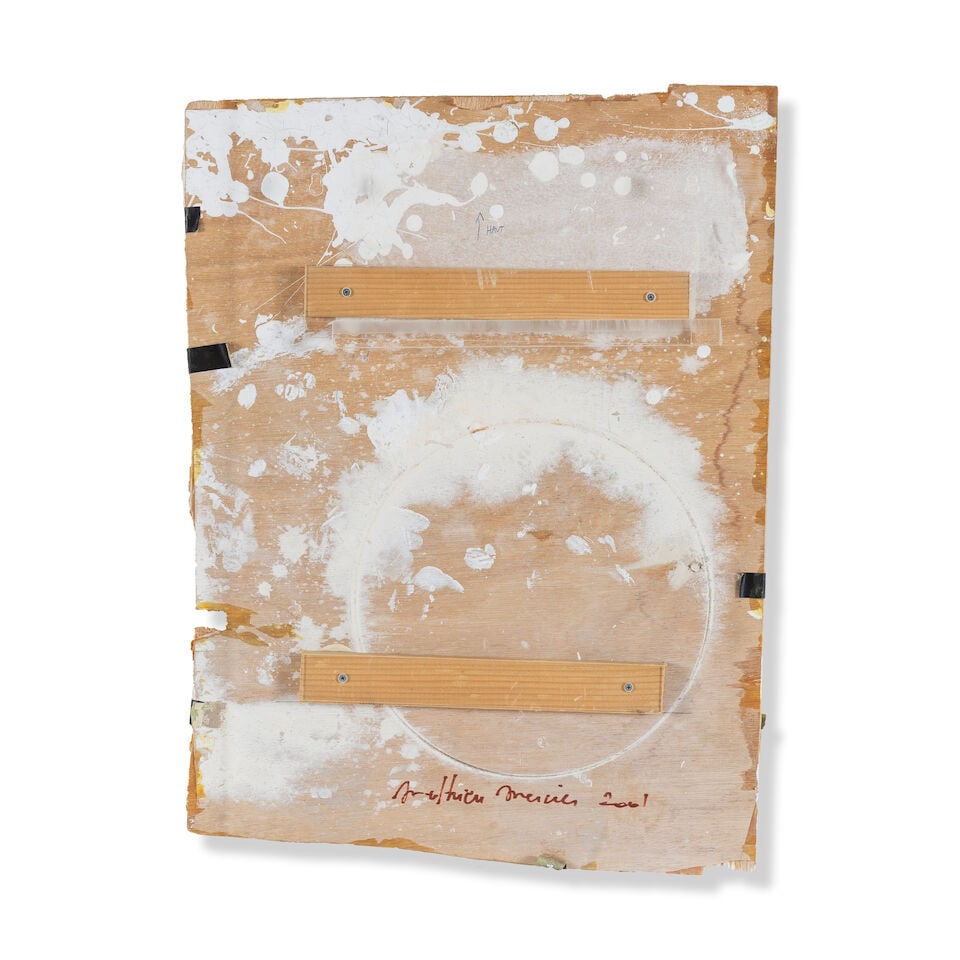 MATHIEU MERCIER (N. 1970) Sans titre Série Still Untitled 2001 - 2