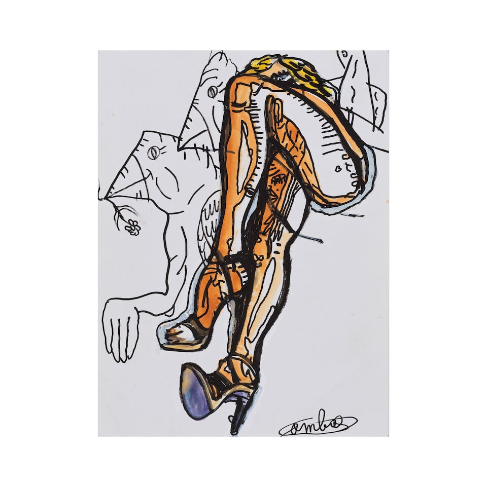 Robert Combas. Sans titre, 2010 31.9x23.9 cm (1 of 1)