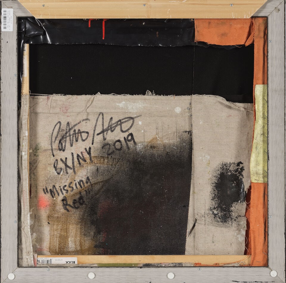 PATRICK ALSTON (N. 1991) Missing Red 2019 - 2