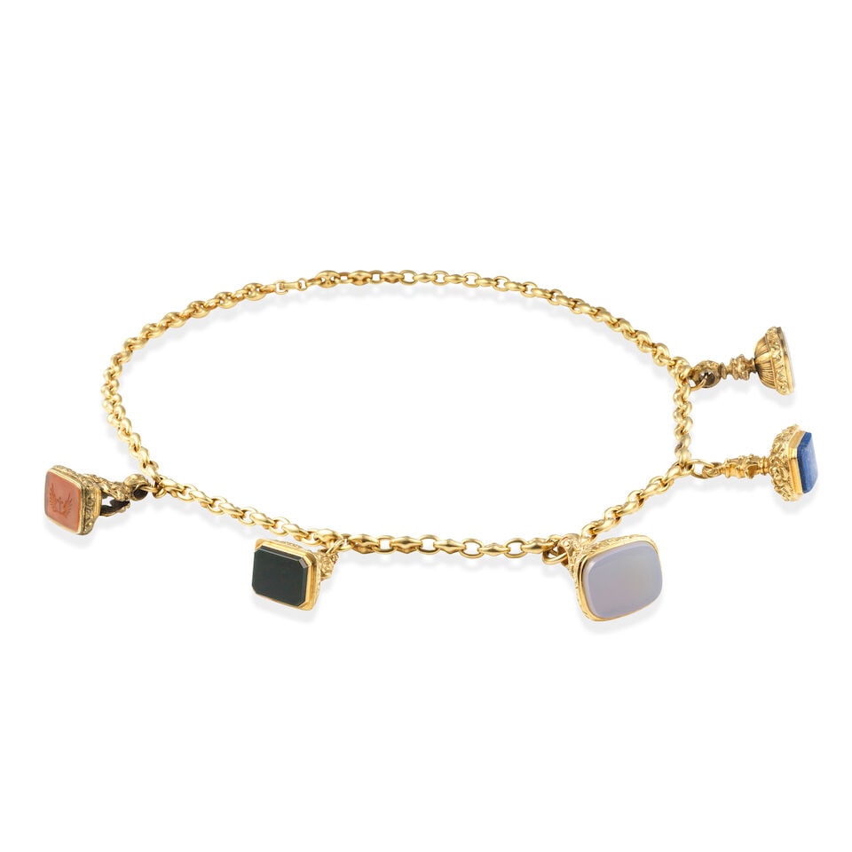 HARDSTONE NECKLACE COLLIER PIERRES DURES - 3