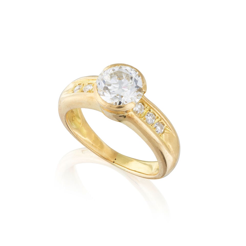 DIAMOND RING BAGUE DIAMANTS (1 of 3)