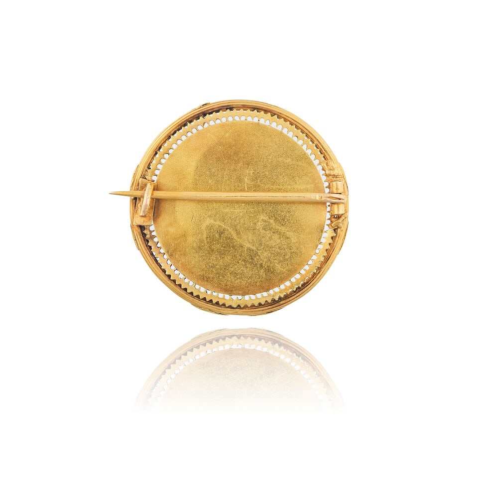 GOLD BROOCH BROCHE EN OR - 2