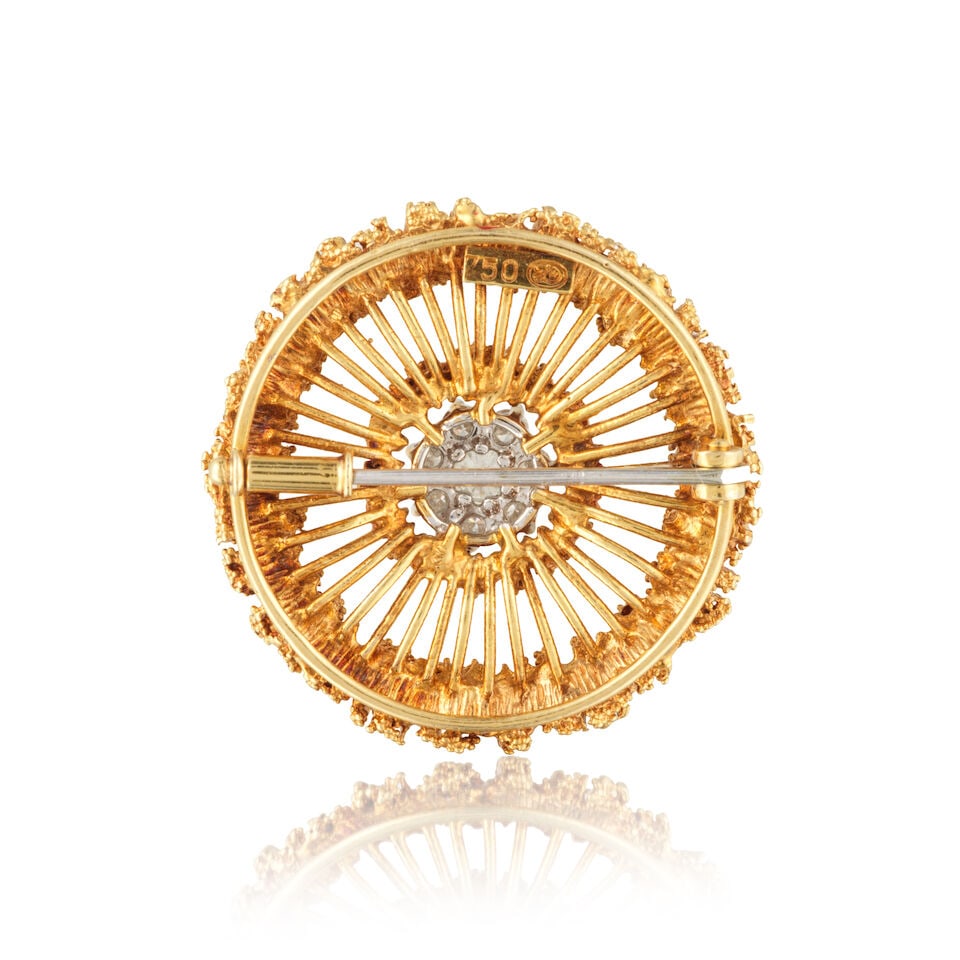 DIAMOND BROOCH BROCHE DIAMANTS - 2