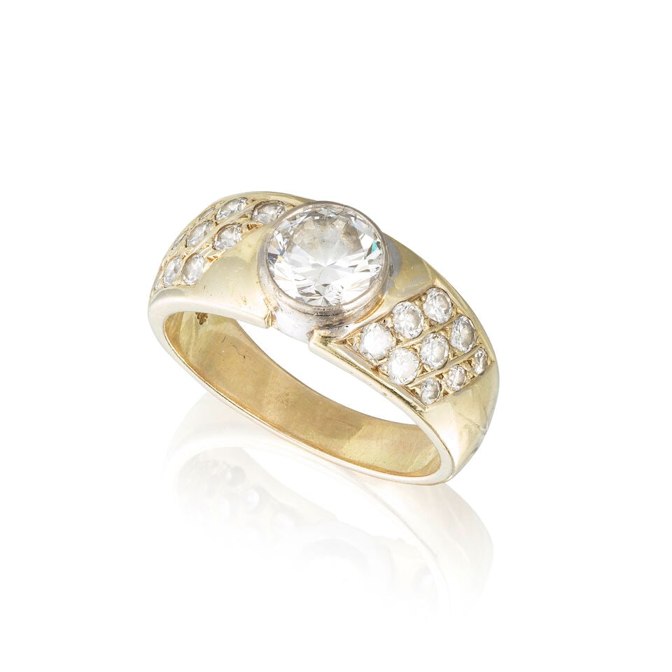 DIAMOND RING BAGUE DIAMANTS (1 of 3)