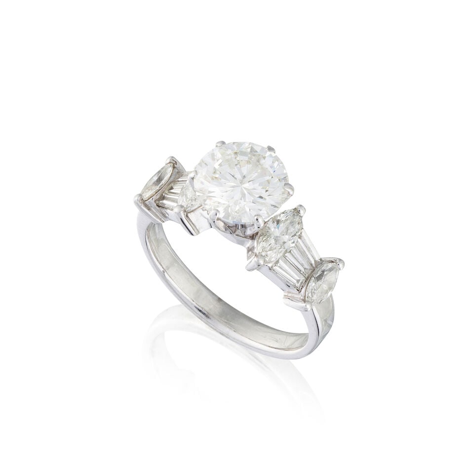 DIAMOND RING BAGUE DIAMANTS (1 of 3)