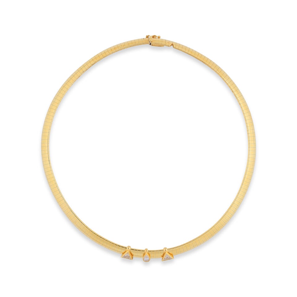 PERY & FILS: DIAMOND NECKLACE PERY & FILS: COLLIER DIAMANTS (1 of 2)