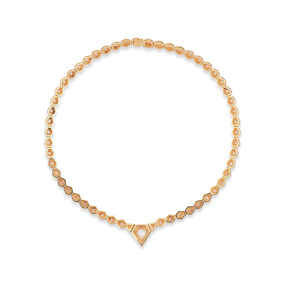 PERY & FILS: DIAMOND NECKLACE PERY & FILS: COLLIER DIAMANTS - 2