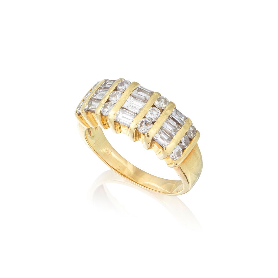 DIAMOND RING BAGUE DIAMANTS (1 of 1)